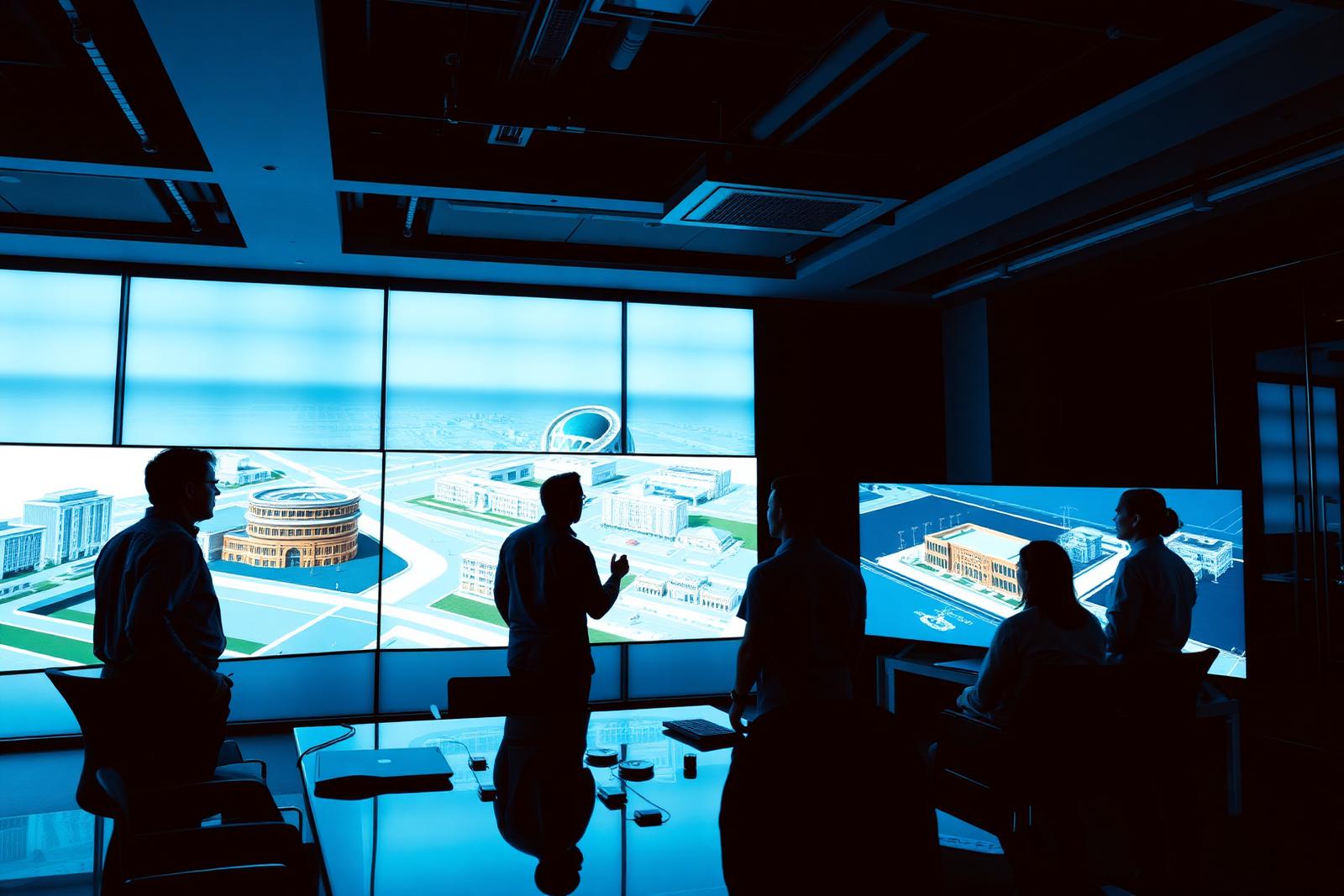 Horizon BIM team collaborating on 3D models